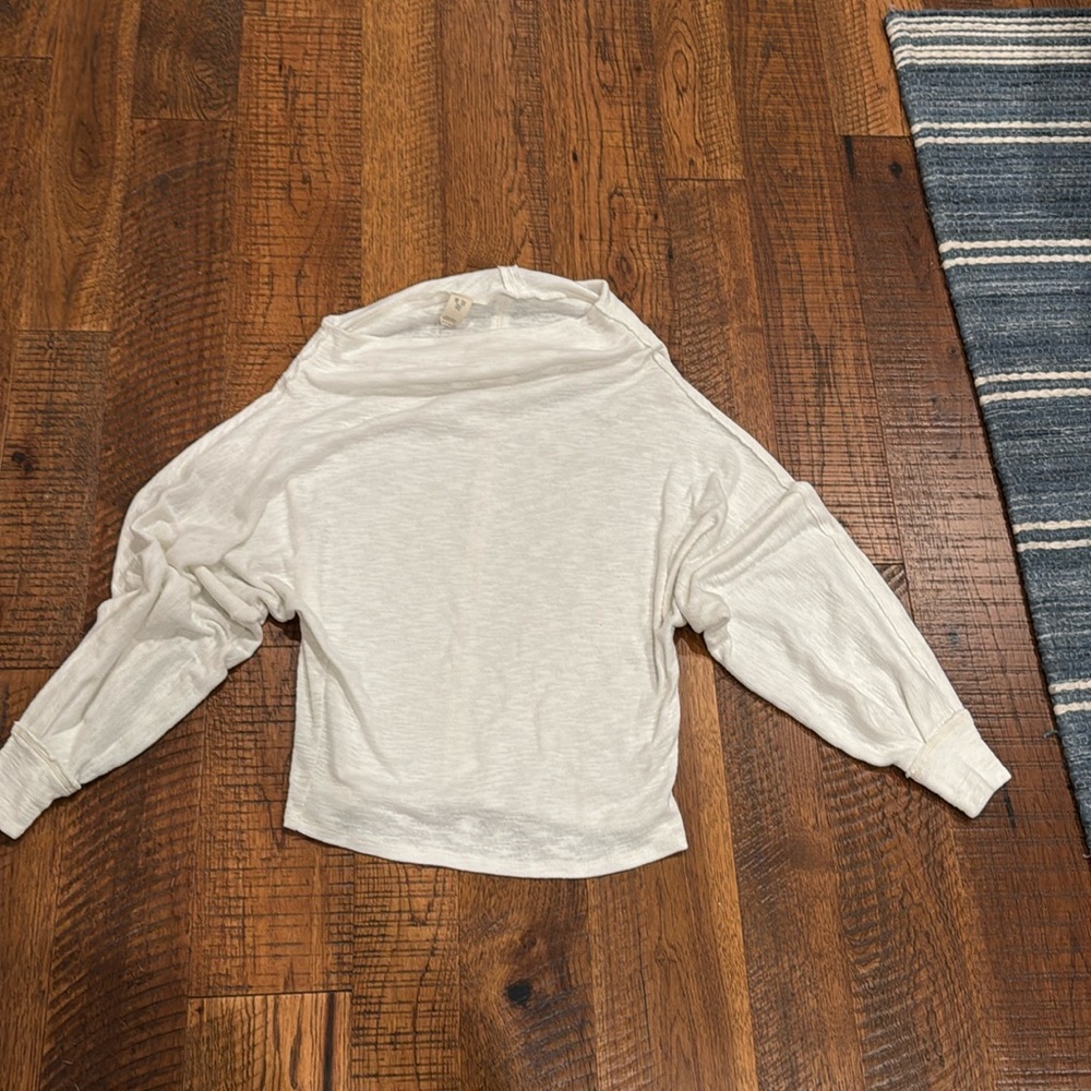 We the free slouchy top